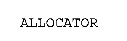 ALLOCATOR