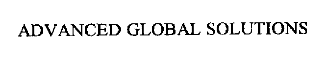 ADVANCED GLOBAL SOLUTIONS