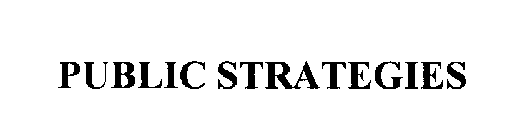 PUBLIC STRATEGIES