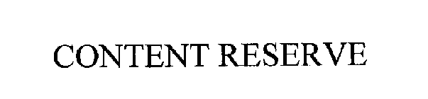 CONTENT RESERVE