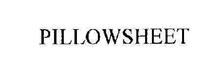 PILLOWSHEET