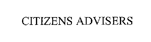 CITIZENS ADVISERS