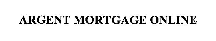 ARGENT MORTGAGE ONLINE