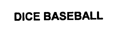 DICE BASEBALL
