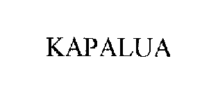 KAPALUA