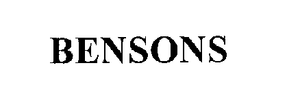 BENSONS
