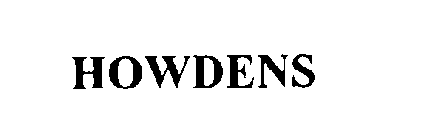 HOWDENS