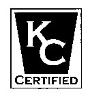 KC CERTIFIED