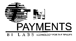 ITM PAYMENTS B I L A B S TECHNOLOGY FORTHE SENSES