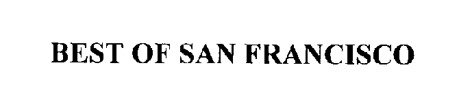 BEST OF SAN FRANCISCO