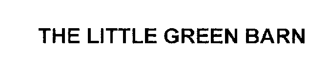 THE LITTLE GREEN BARN