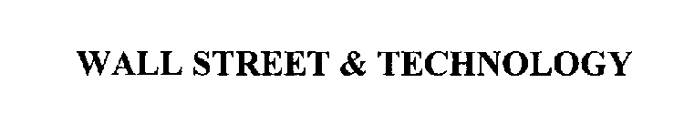 WALL STREET & TECHNOLOGY