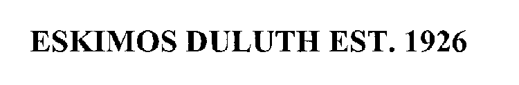 ESKIMOS DULUTH EST. 1926