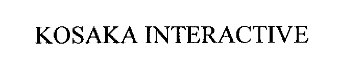 KOSAKA INTERACTIVE