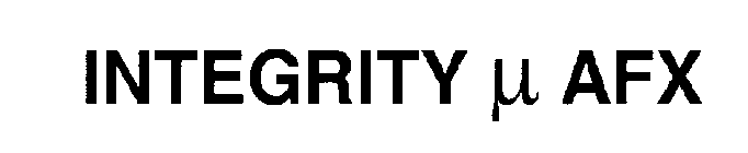 INTEGRITY U AFX