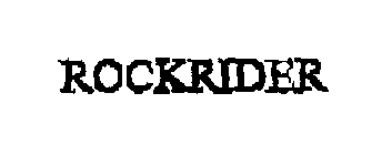 ROCKRIDER