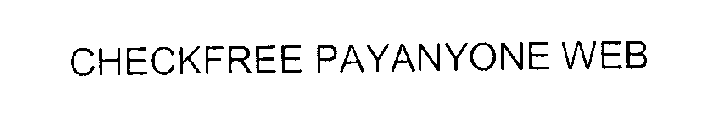 CHECKFREE PAYANYONE WEB