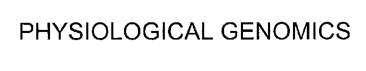 PHYSIOLOGICAL GENOMICS