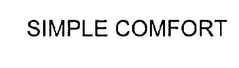 SIMPLE COMFORT
