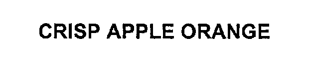CRISP APPLE ORANGE