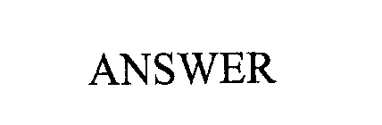 ANSWER