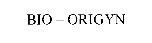 BIO-ORIGYN