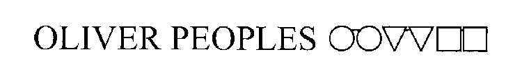 OLIVER PEOPLES