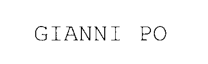 GIANNI PO