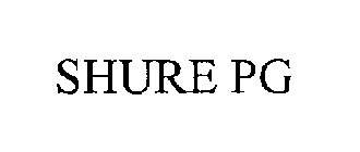 SHURE PG