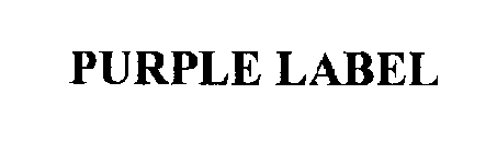 PURPLE LABEL