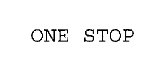 ONE STOP