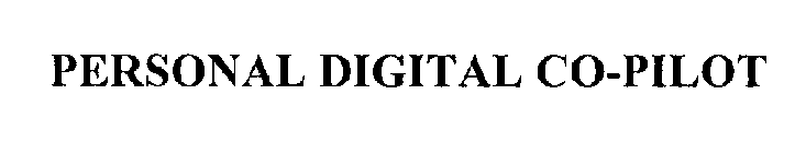 PERSONAL DIGITAL CO-PILOT