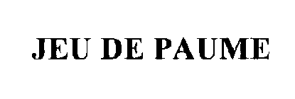 JEU DE PAUME