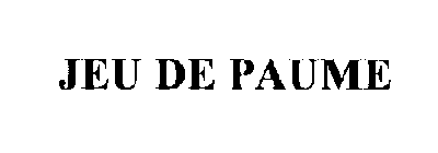 JEU DE PAUME