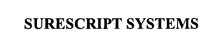 SURESCRIPT SYSTEMS