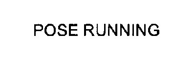 POSE RUNNING