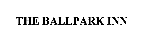 THE BALLPARK INN