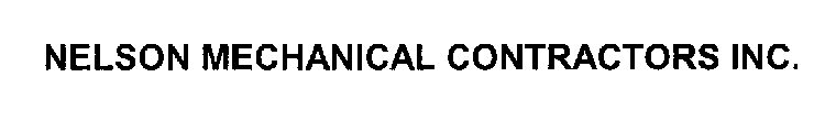 NELSON MECHANICAL CONTRACTORS INC.