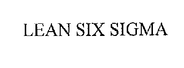 LEAN SIX SIGMA