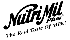 NUTRIMIL PLUS THE REAL TASTE OF MILK!