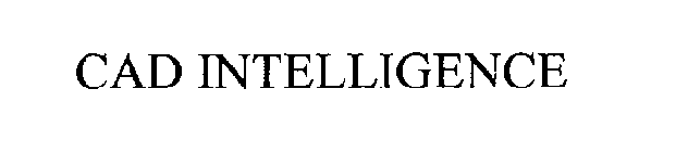CAD INTELLIGENCE
