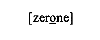 [ZERONE]