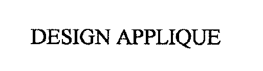 DESIGN APPLIQUE