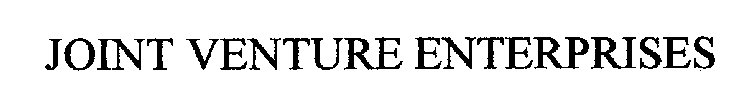 JOINT VENTURE ENTERPRISES