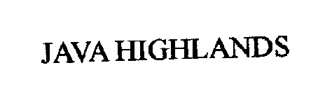 JAVA HIGHLANDS