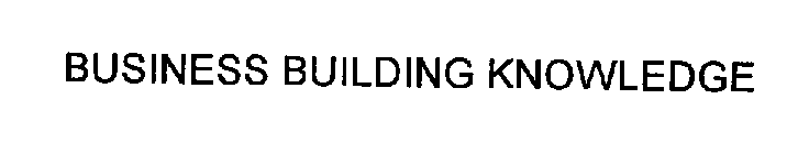 BUSINESS BUILDING KNOWLEDGE