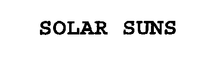 SOLAR SUNS