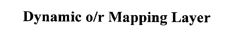 DYNAMIC O/R MAPPING LAYER