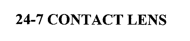 24-7 CONTACT LENS
