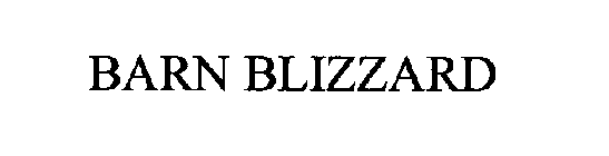 BARN BLIZZARD